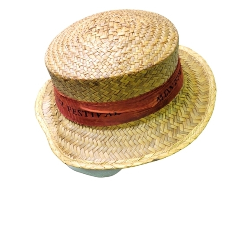 Monterey Jazz Festival Straw Hat sz M - Picture 6 of 10